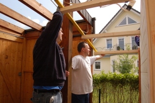 Hüttenbau in Körbecke