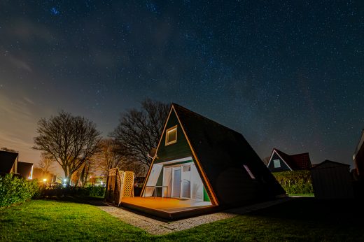 Murmel 4 -Ferienhaus Carolinensiel bei Nacht
