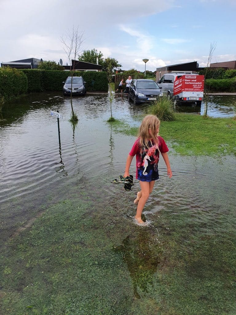 De Blenck unter Wasser