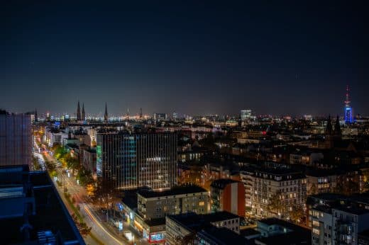 Hamburg bei Nacht